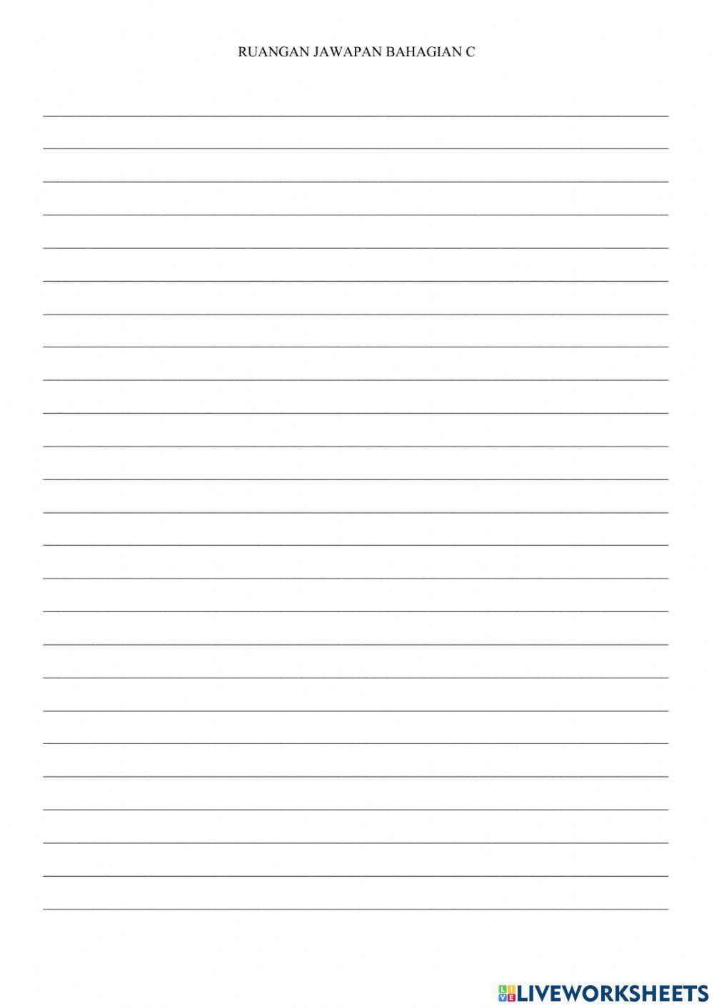 Peperiksaan Pertengahan Tahun 2021 Bahagian C