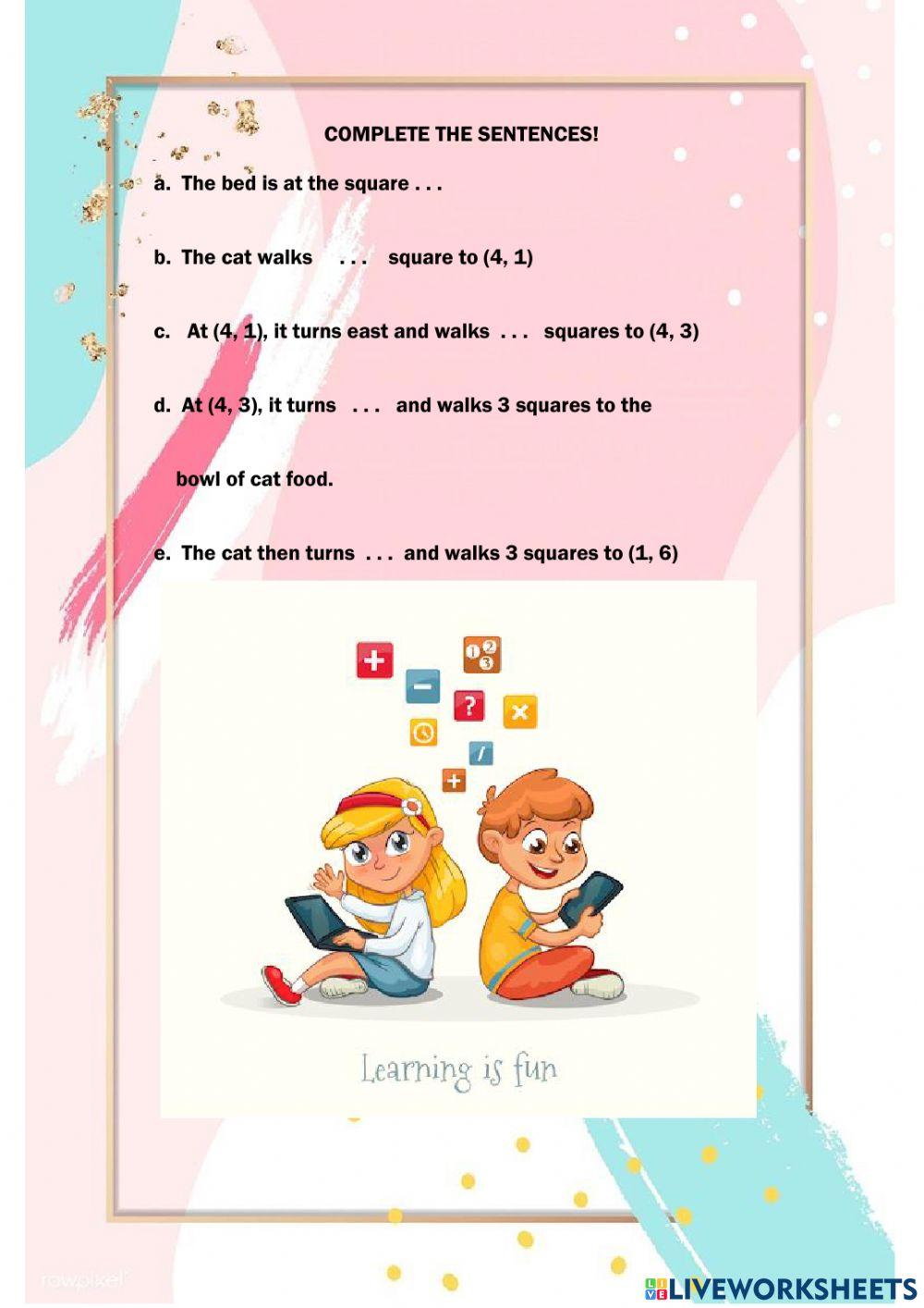 Angle, Direction and Position