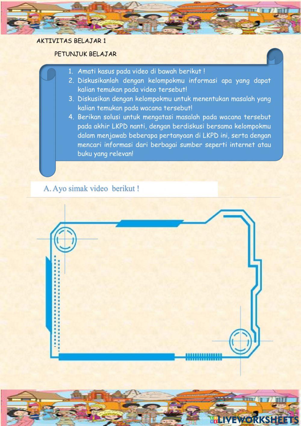 Kelas 4 tema 1 subtema 1 pembelajaran 4