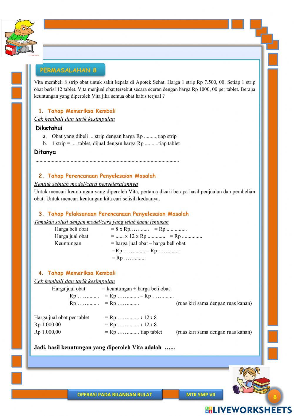 Perkalian dan Pembagian