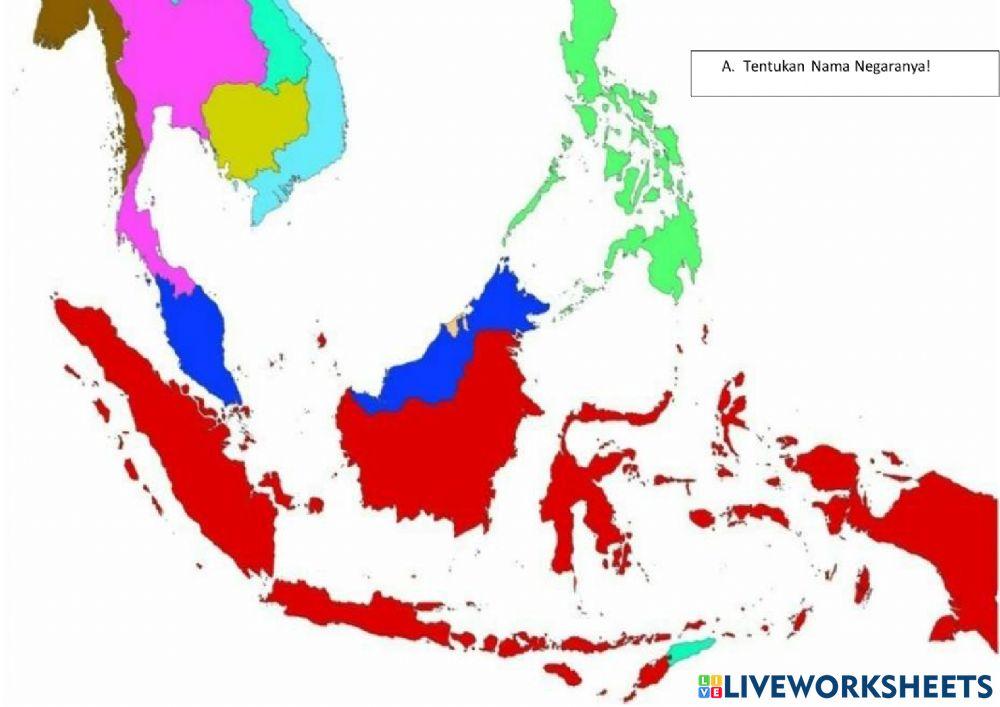Letak dan Batas Negara ASEAN