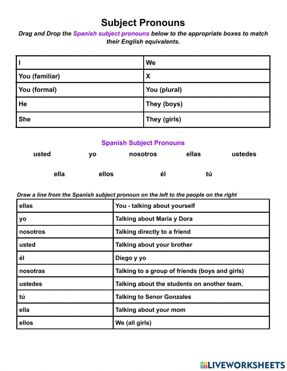 spanish-subject-pronouns-online-exercise-for-live-worksheets
