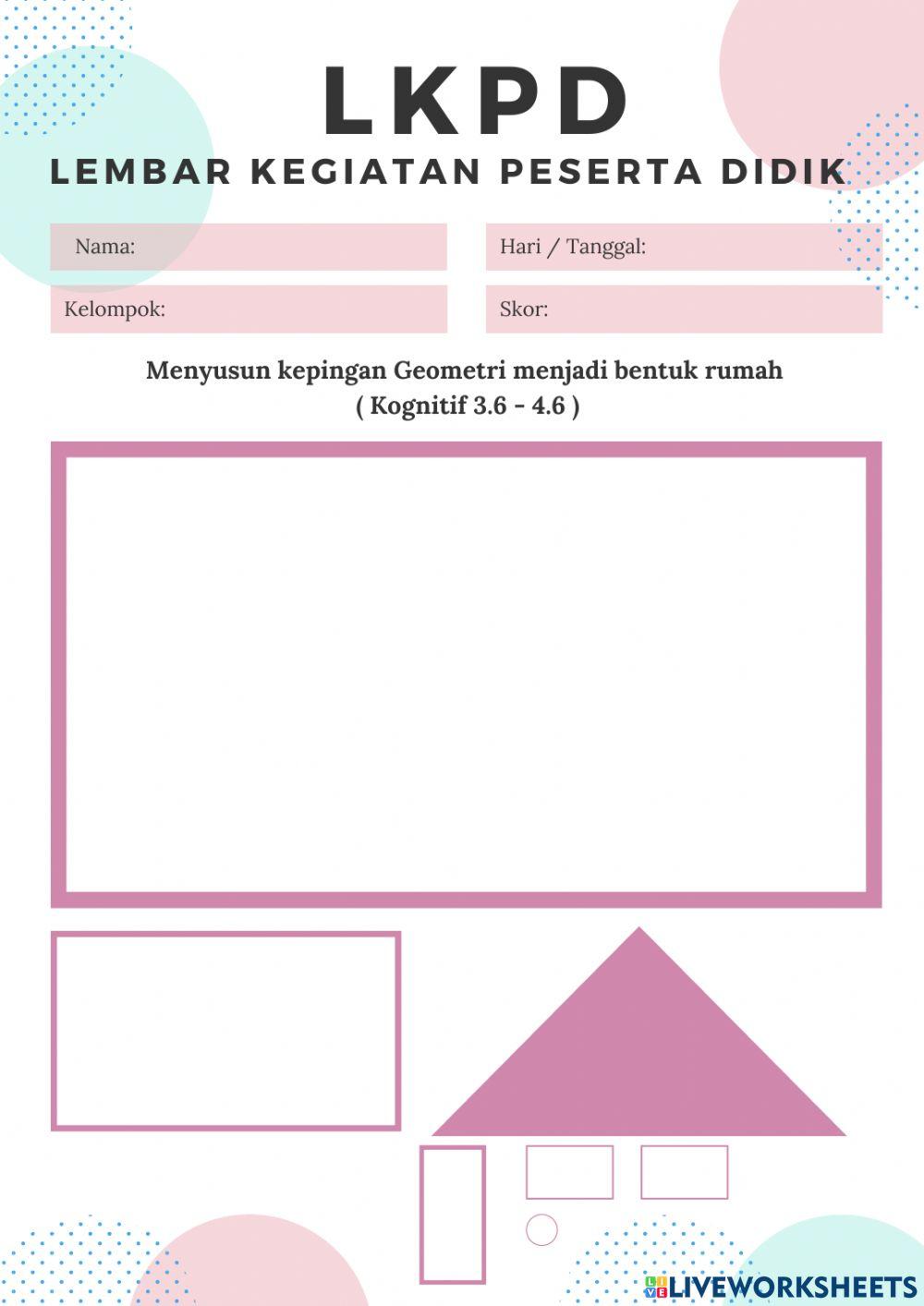 Lkpd rumah | Live Worksheets Lkpd rumah | Live Worksheets