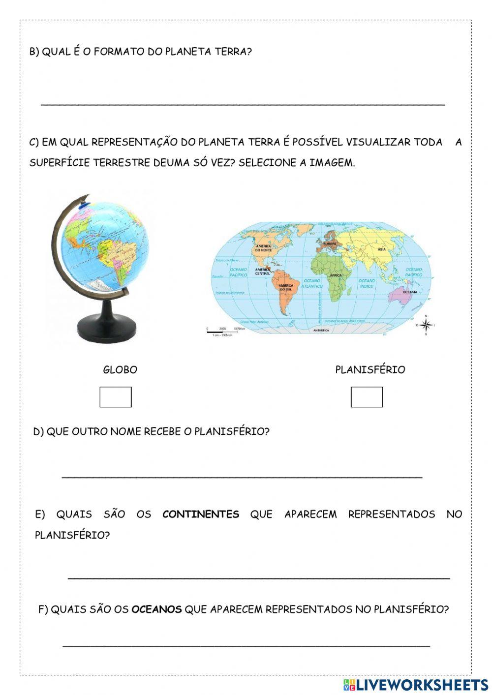 Atividade de Geografia