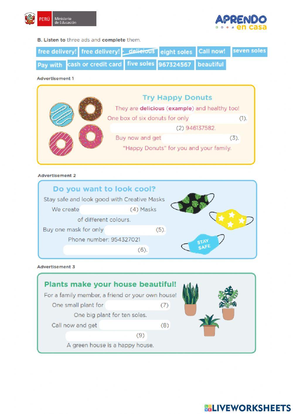 Let's create local and global Ads: ACTIVITY 03