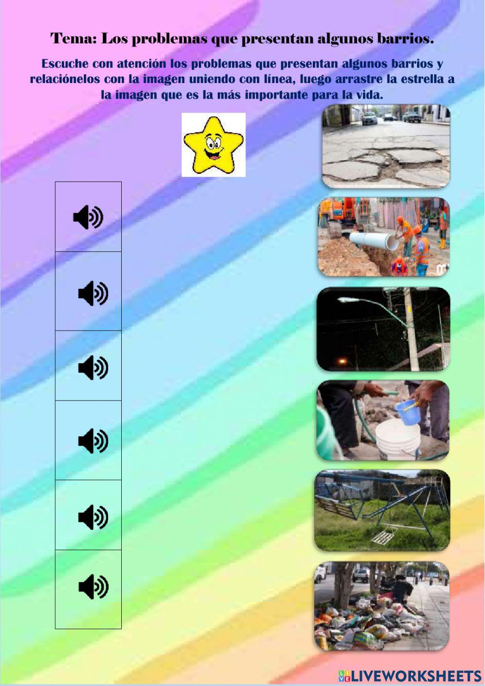 Los problemas que presentan algunos barrios.