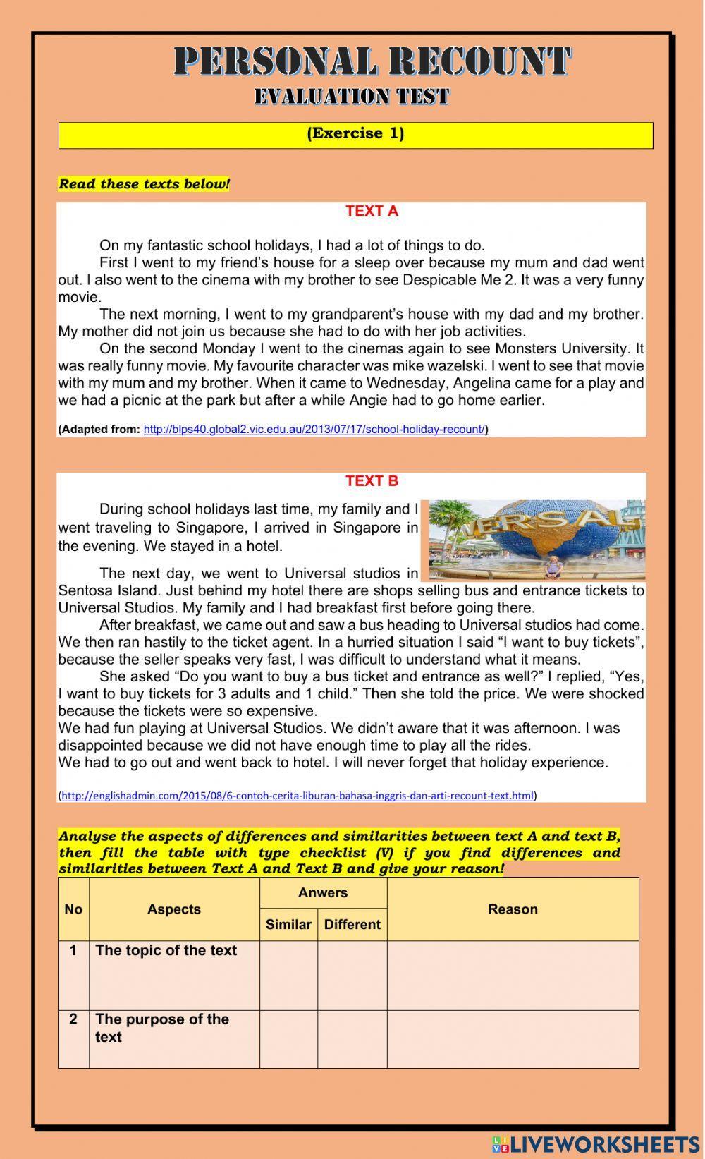 1181393 recount text ayu sugiharti permatasari