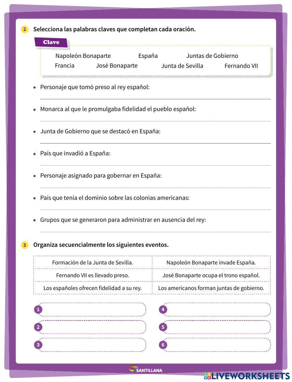 Antecedentes independencia de colombia