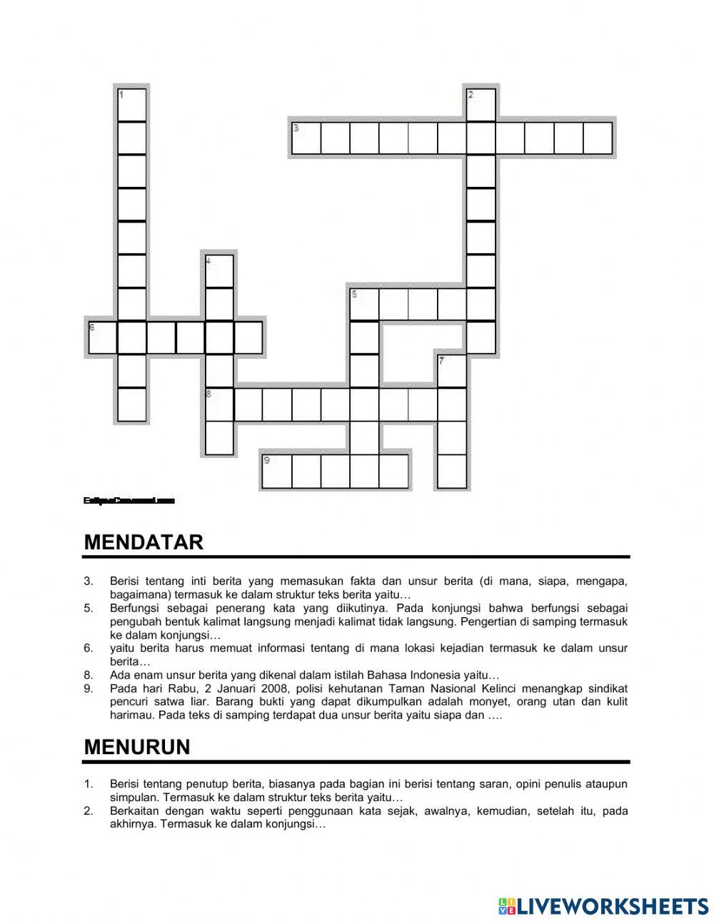 Bermain kuis tts teks berita, yuk!