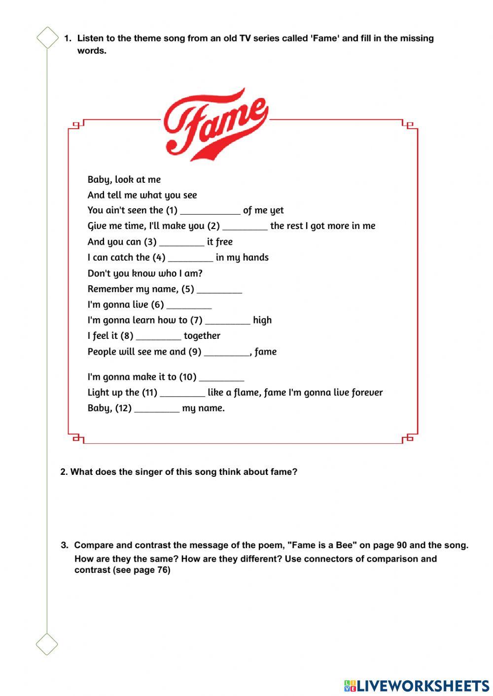 Making Headway Page 91 -Fame-