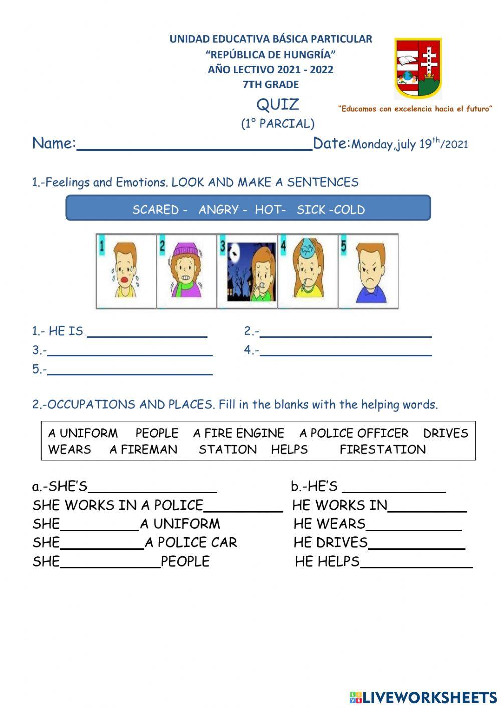 Aporte del 1- parcial del 1° quimestre