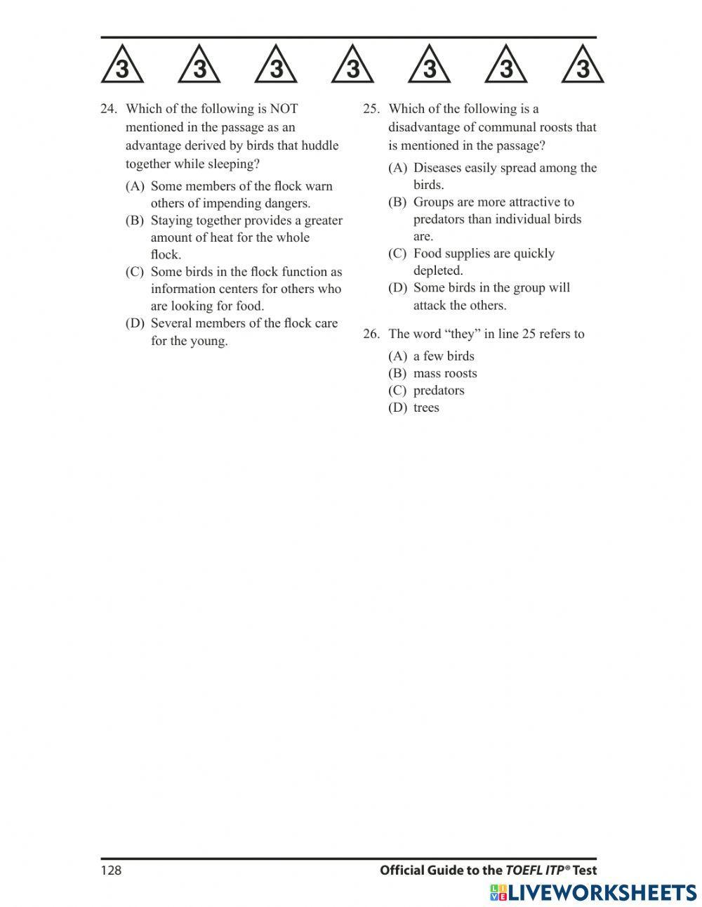 Toefl itp-Reading Q16-26