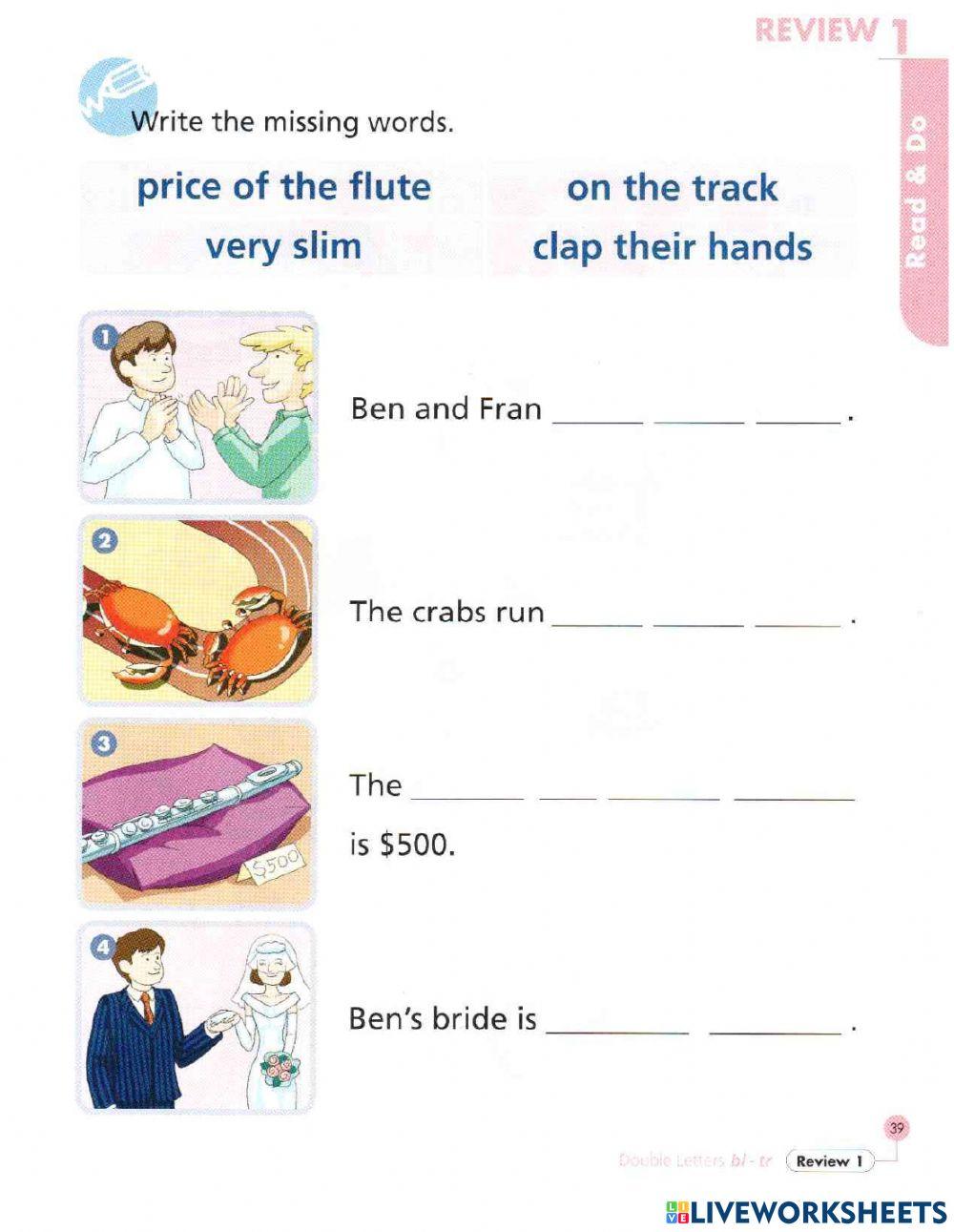 Review 1 - Smart Phonic 4 Practice