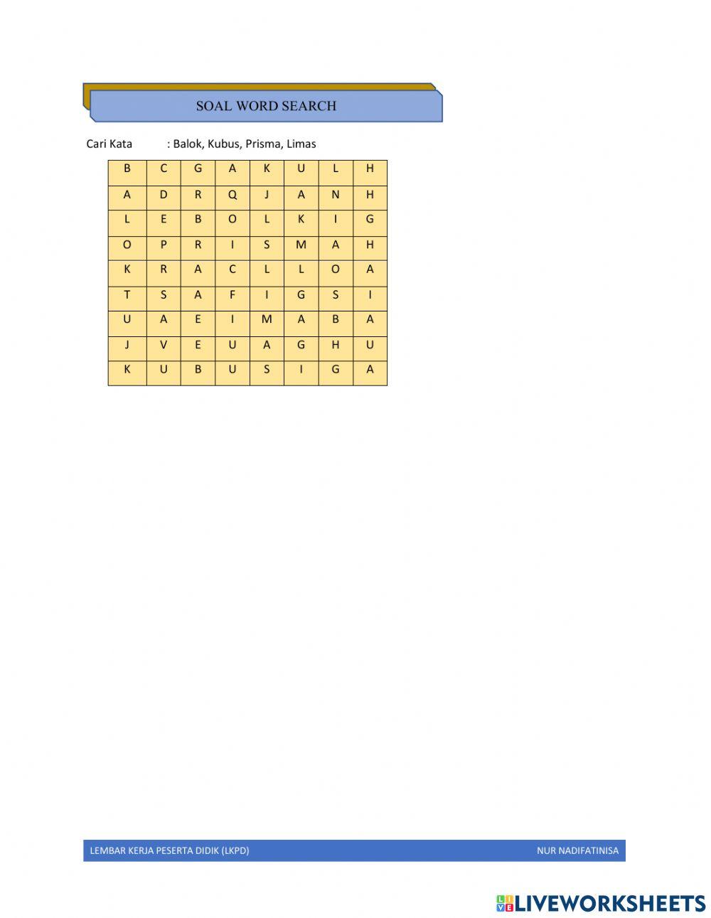 Lkpd TEMATIK Tema 2 Subtema 1 Pembelajaran 3 & 4 Kelas 5