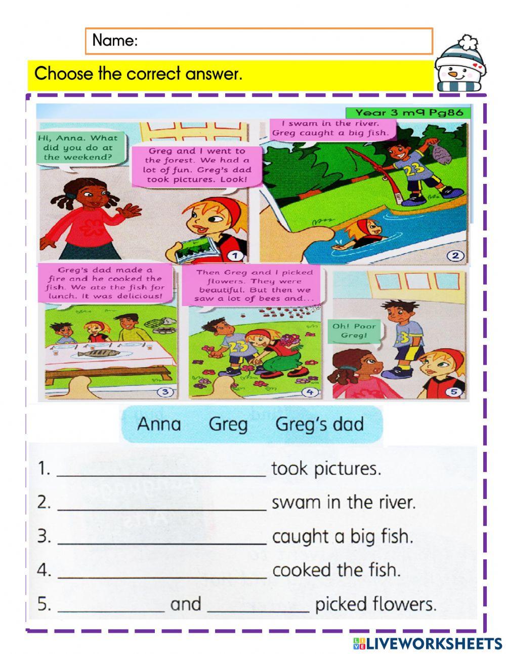 Year 3 module 9  smart kids pg86