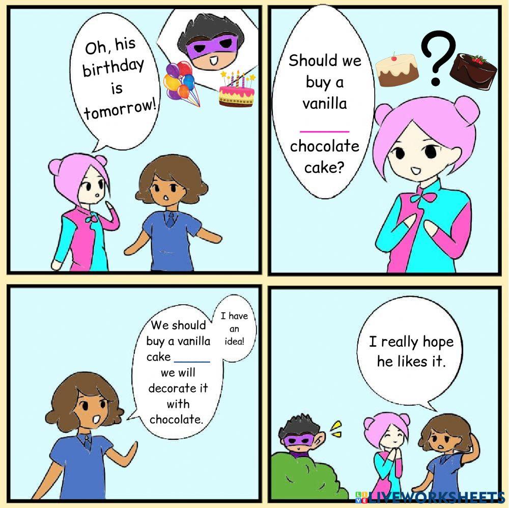 Exercise 1: Conjunctions