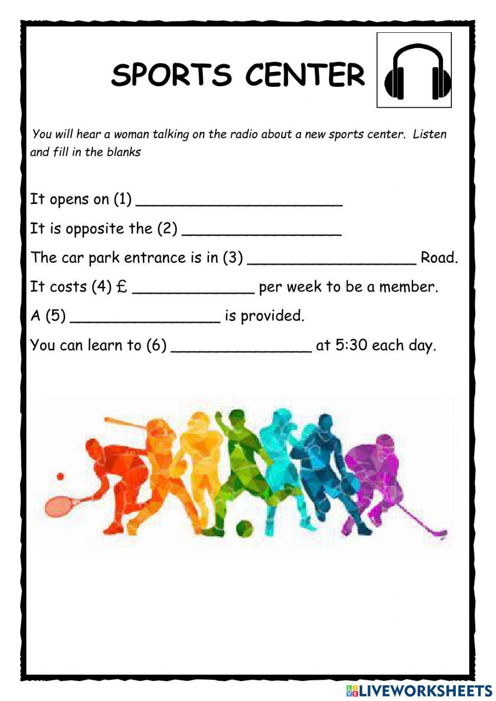 Sports Center PET Listening