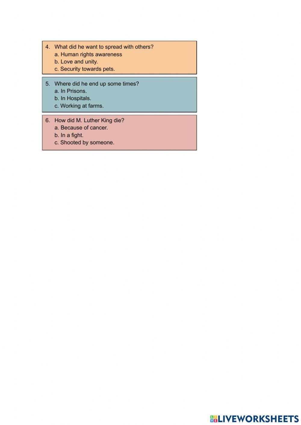 Martin Luther King - Leadership