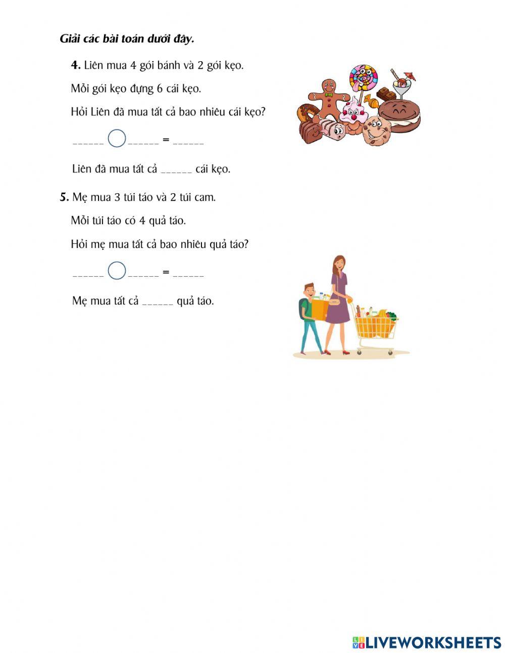 Ôn tập phép nhân