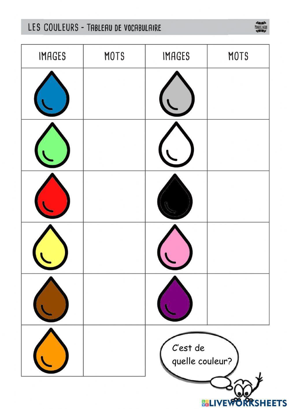 C'est de quelle couleur?