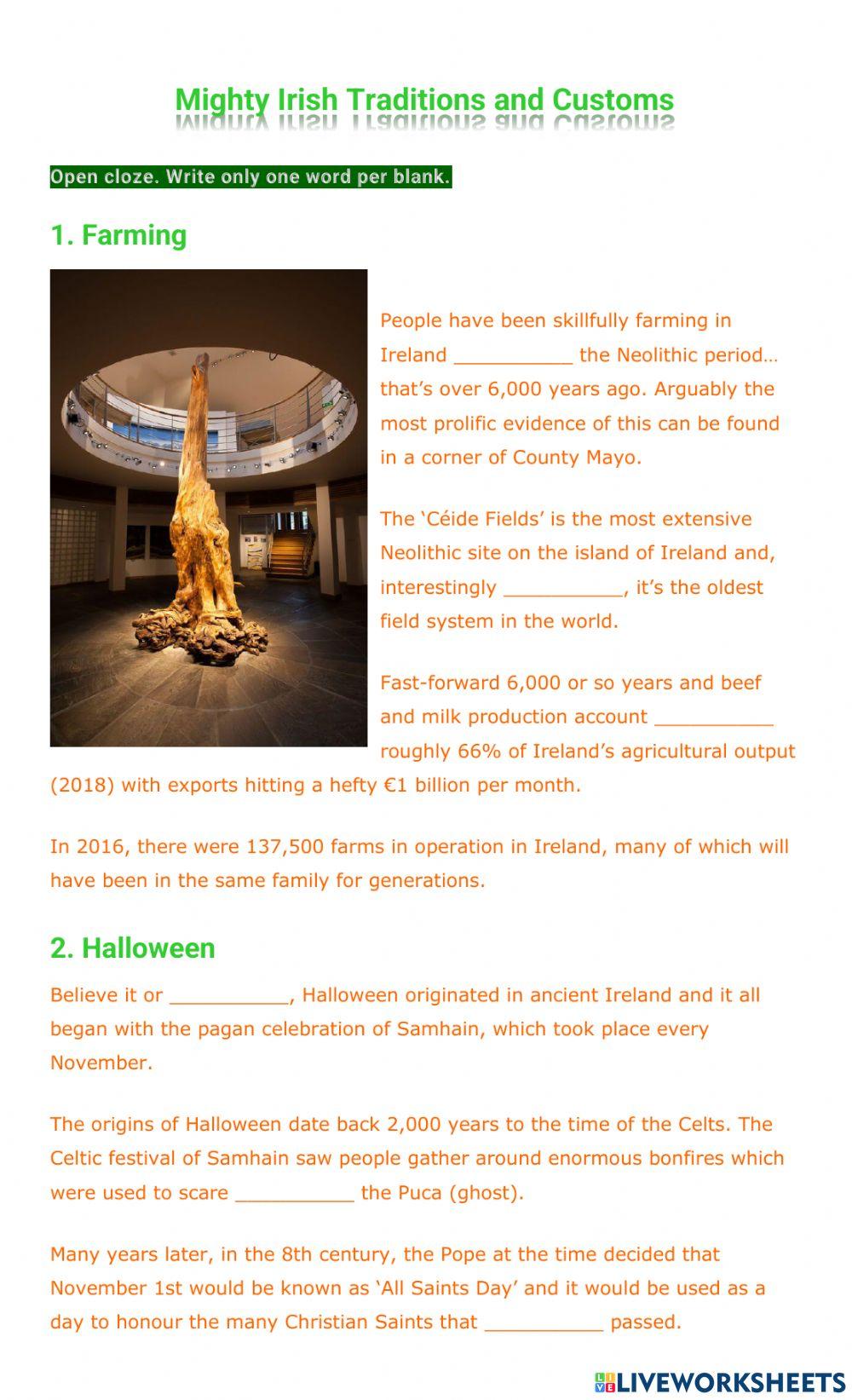 Mighty Irish Traditions and Customs