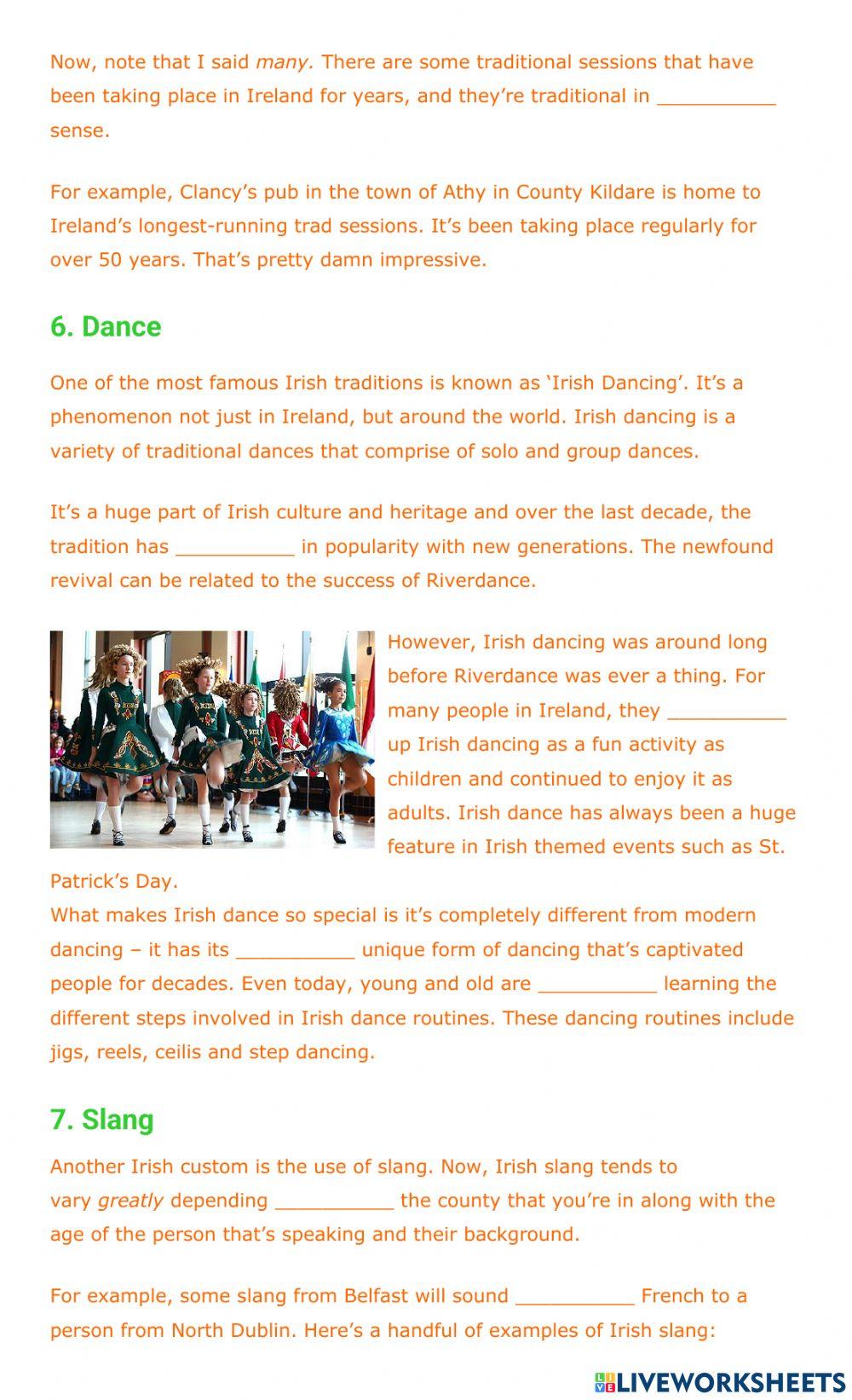 Mighty Irish Traditions and Customs