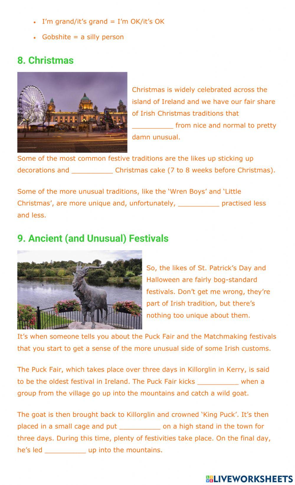 Mighty Irish Traditions and Customs