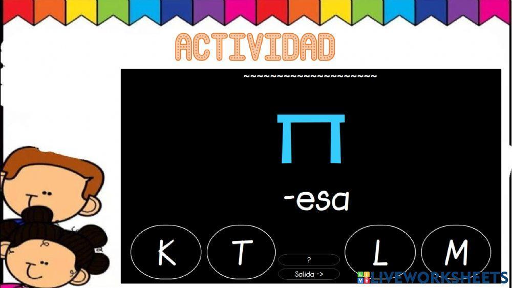 Sebran: Primera Letra