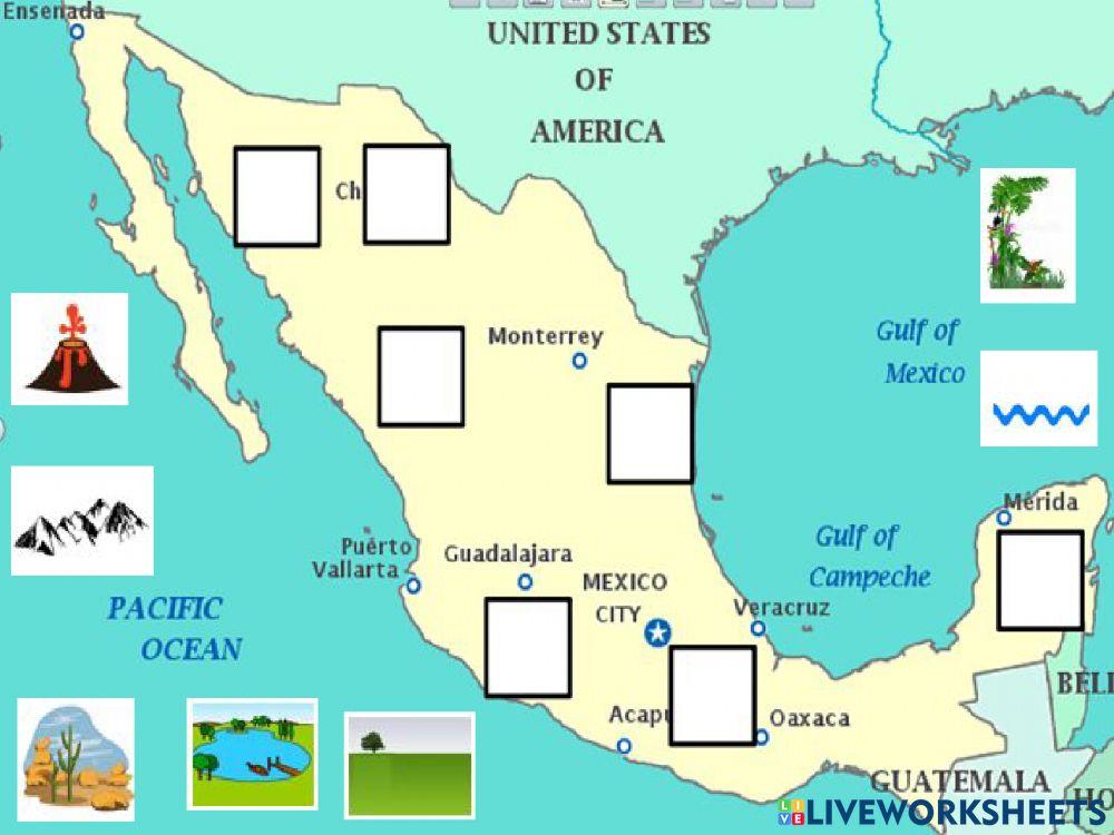 Ubicaciones Geográficas de México