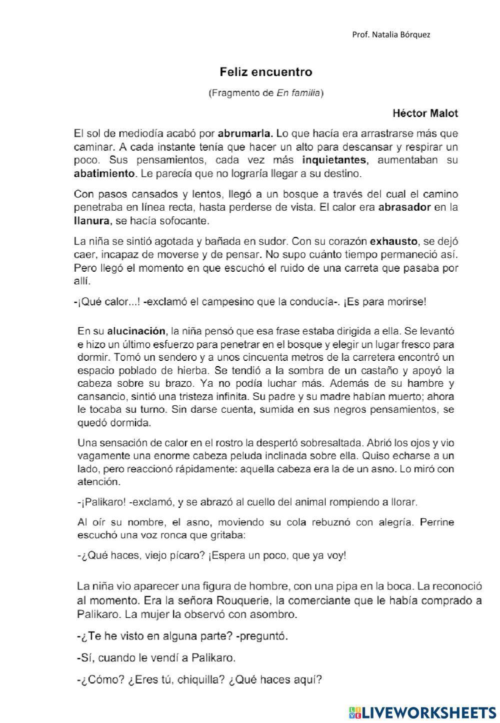 Comprensión e interpretación de imagen