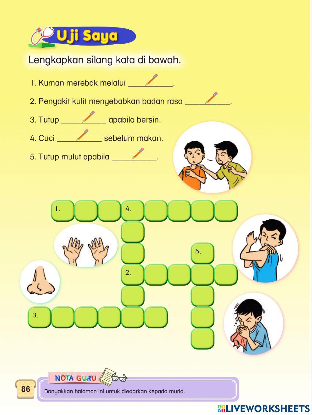 Pendidika Kesihatan Tahun 1 PdPR Minggu 21 Jumaat 2hb Julai 2021