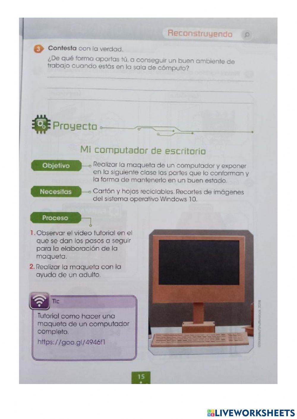Cuidado del computador - 4to
