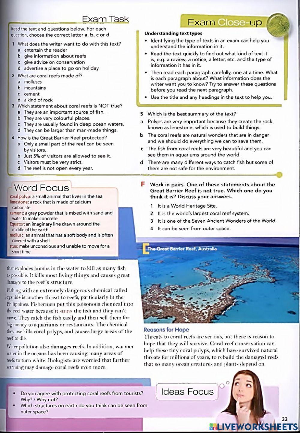 Close-up Unit 3 (page 32-33: Reading)