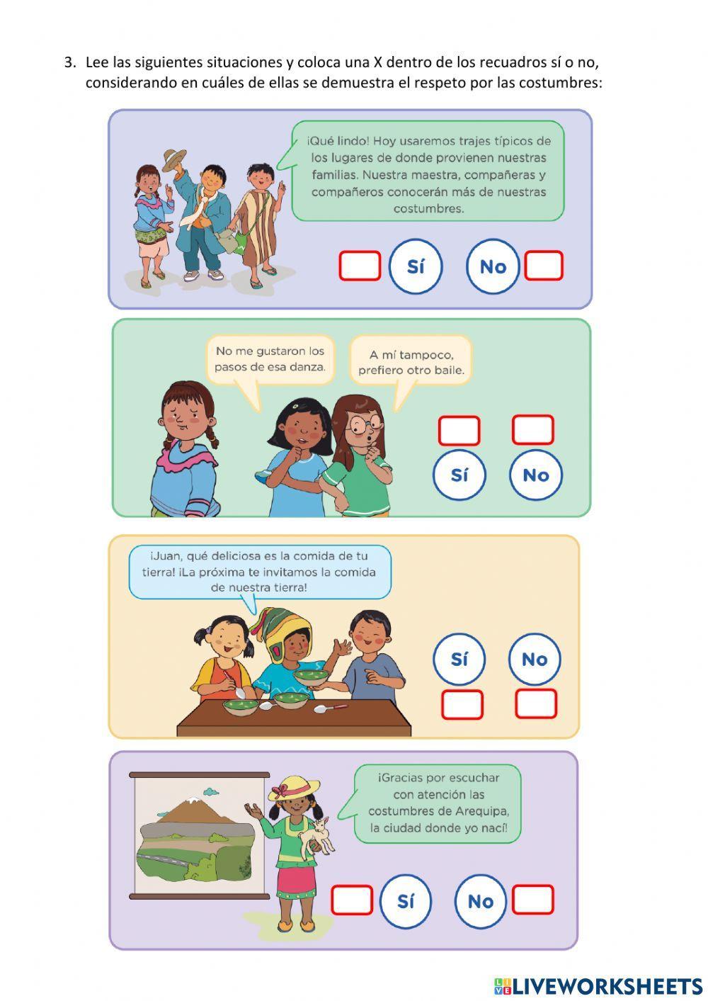 Vivimos en armonía entre costumbres diferentes