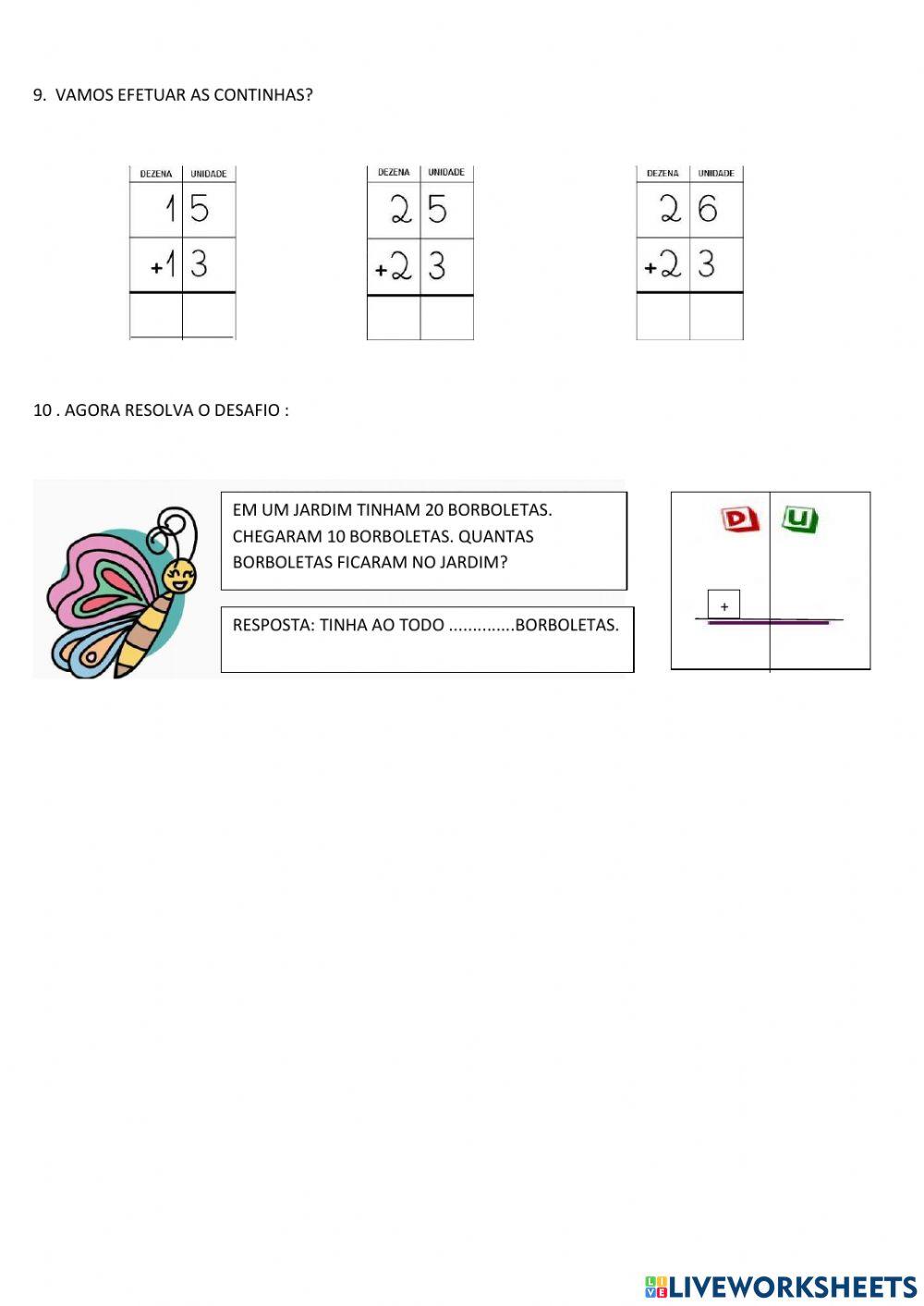 Atividades de revisão