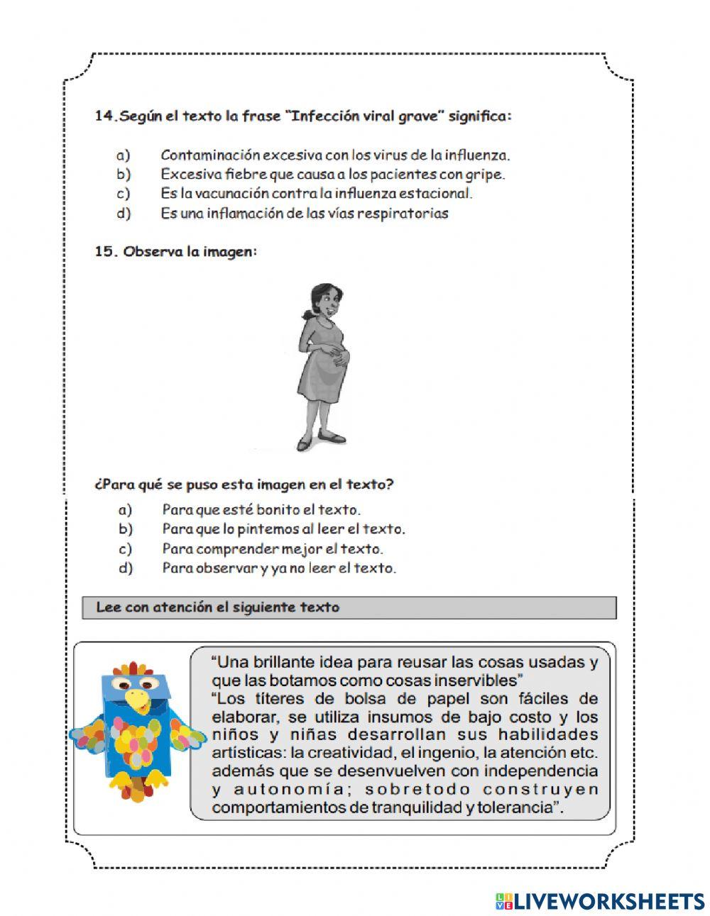 Comprension de lectura parte2