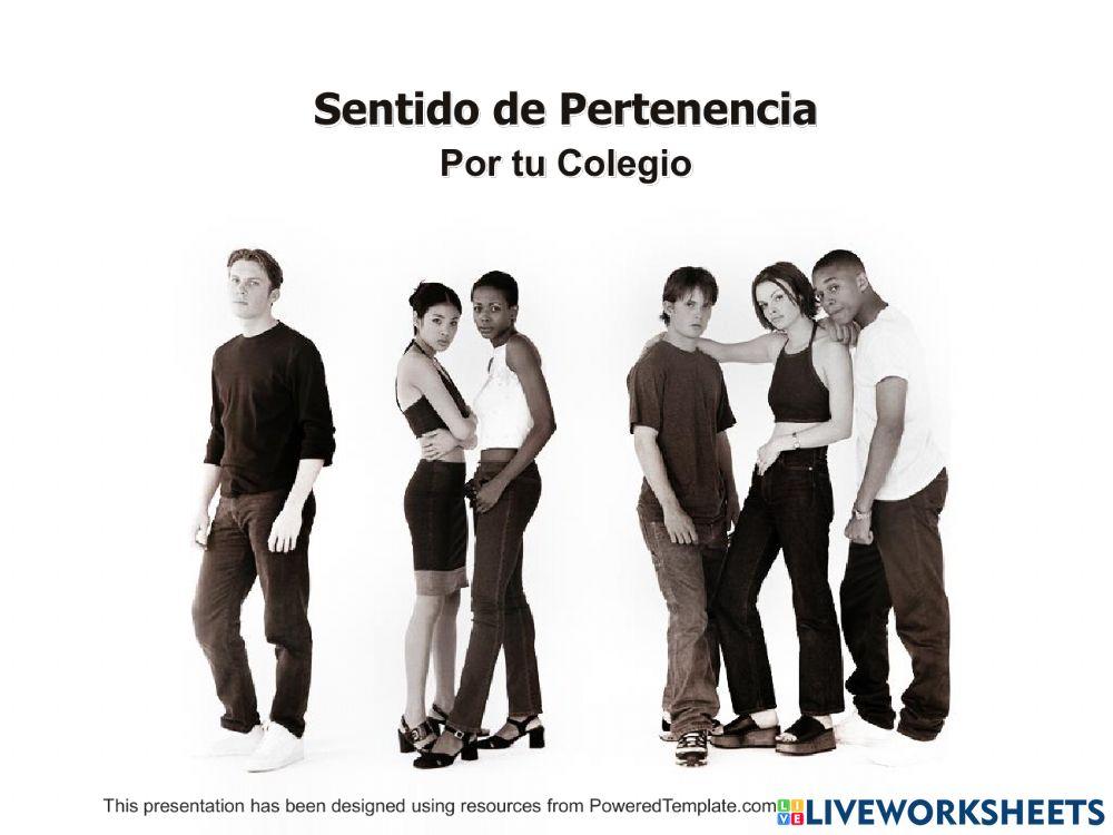 Sentido Pertenencia Colegio