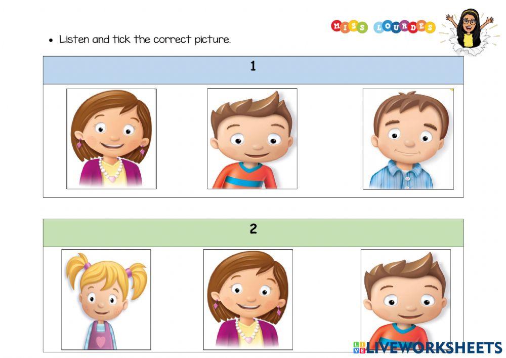 Vocabulary - My family