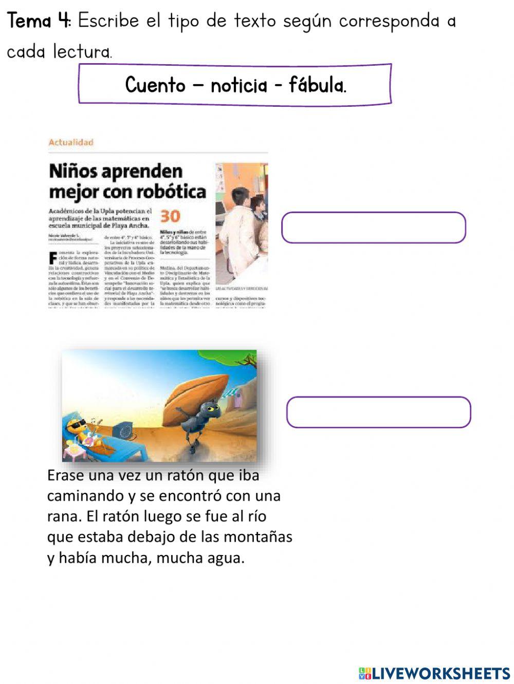 Evaluación Español