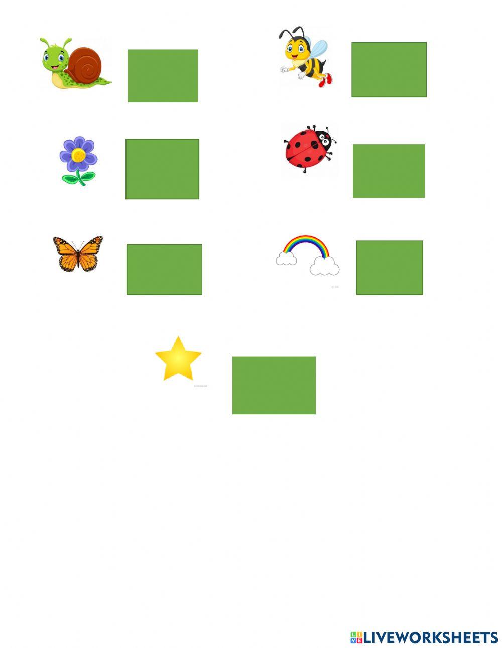 Los números del 1 al 7