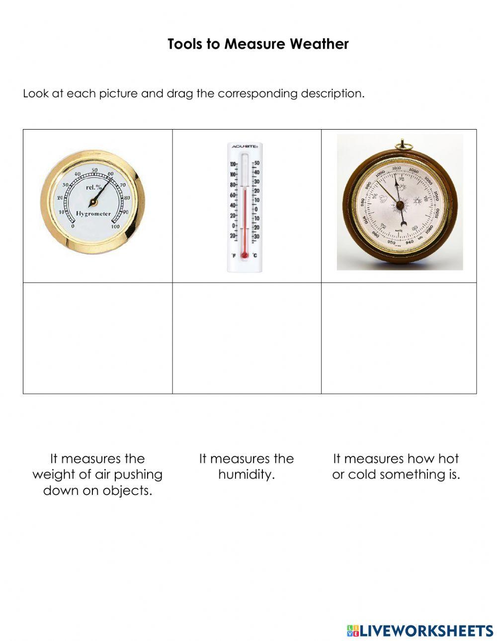 Tools to Measure Weather