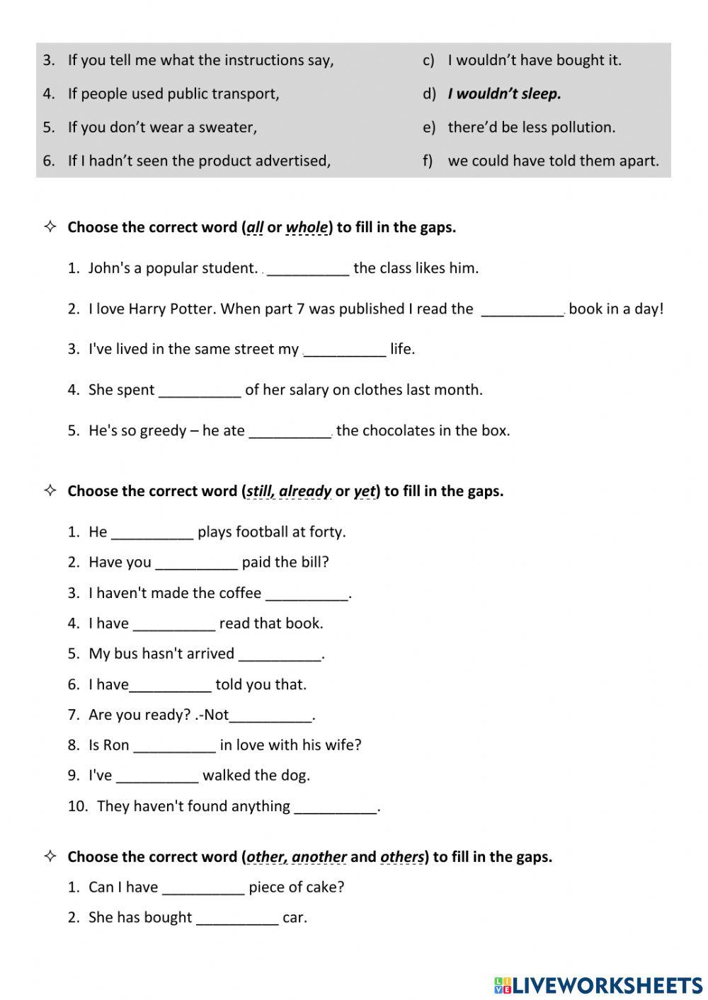 Final test - 16th cycle