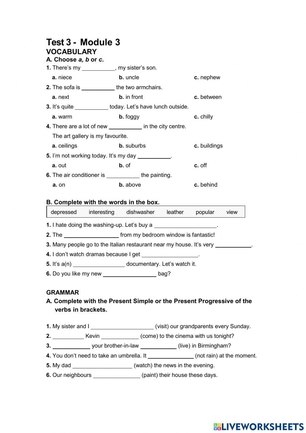 Preparación Suficiencia Basico Test 2