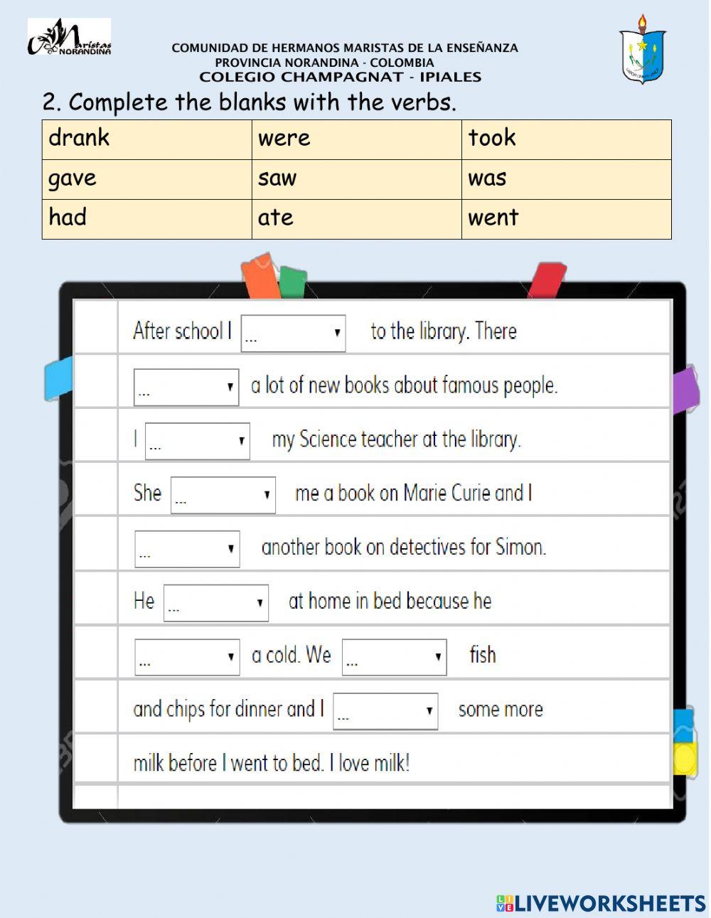 English Exam Grade 4