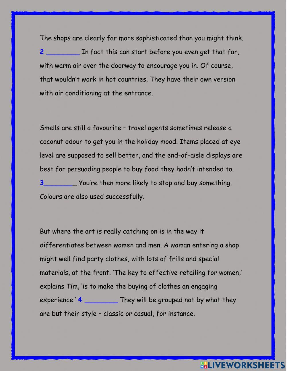 Reading and use of english