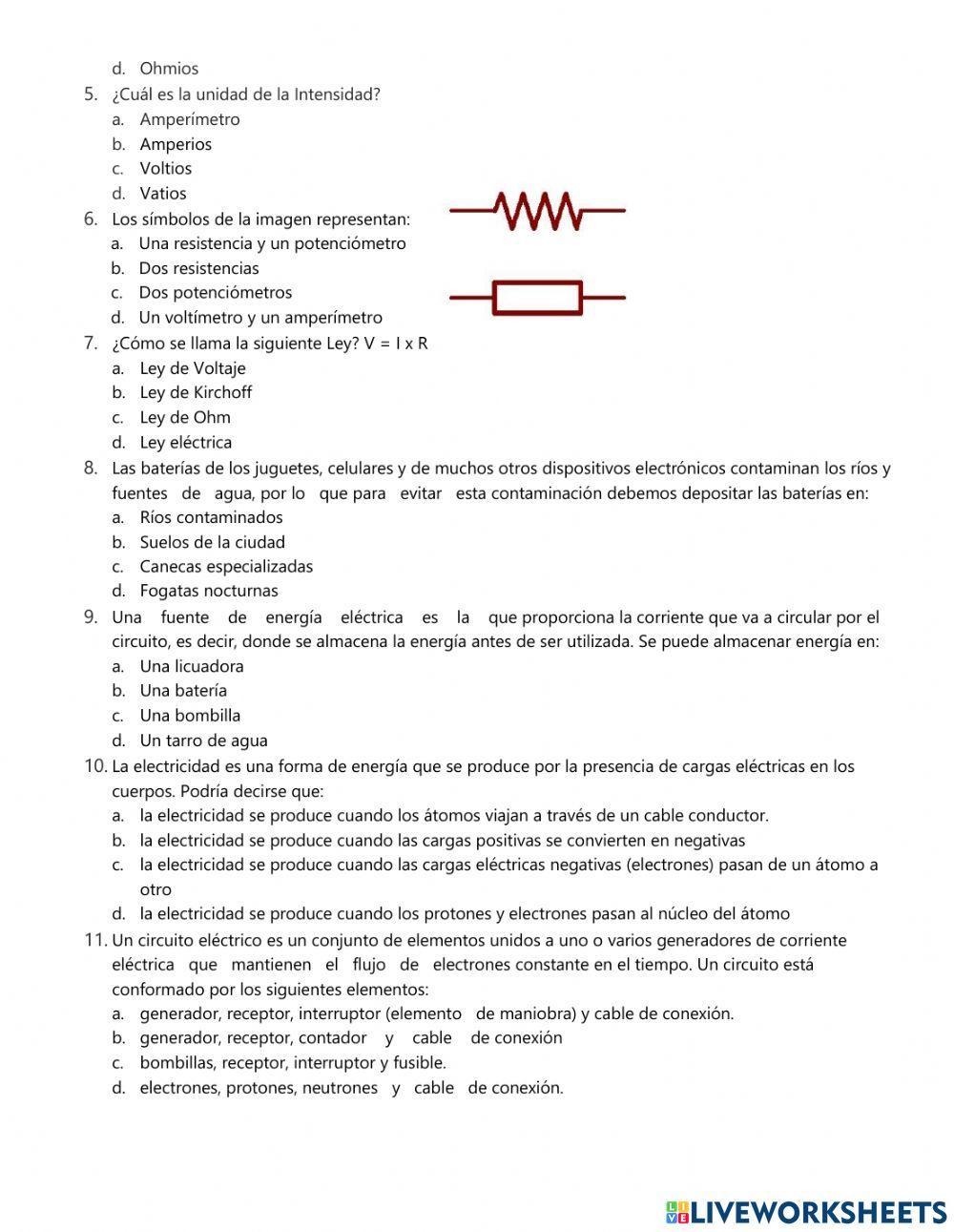 Elementos de electronica. Semiconductores y Simbolos. 