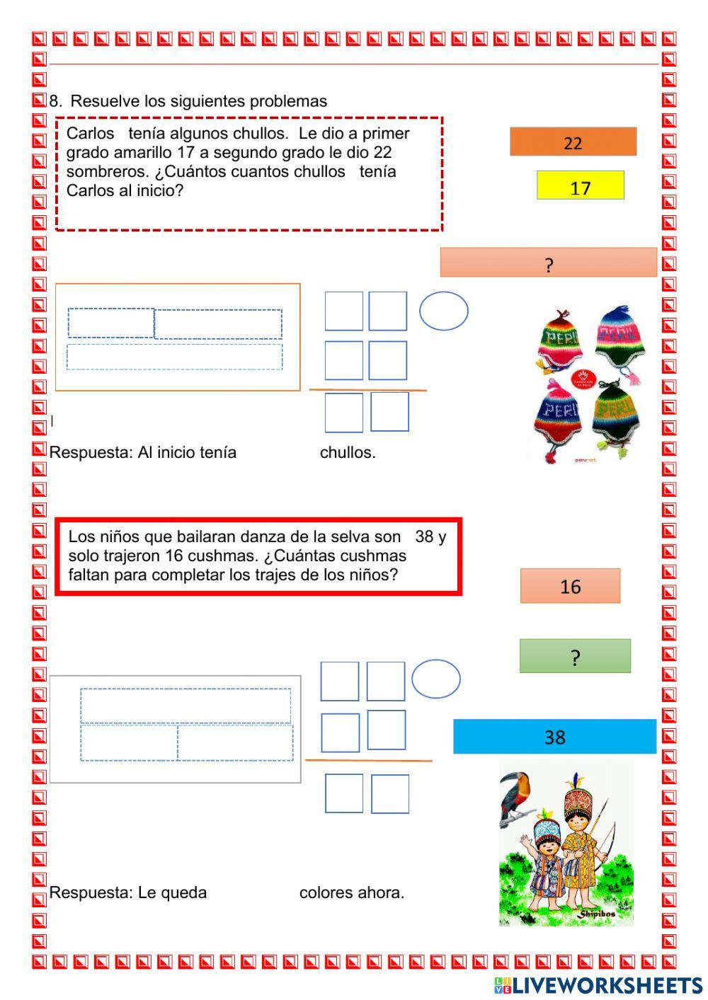 Evaluacion  de matematica