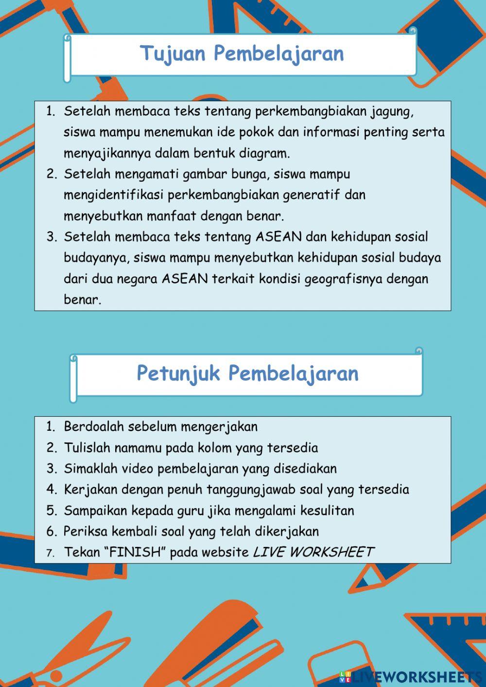 Kelas VI Tema 1 Subtema 1 Pembelajaran 1
