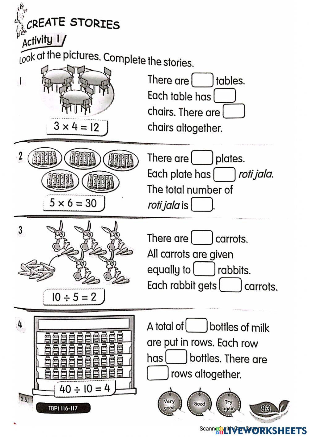 Division and multiplication