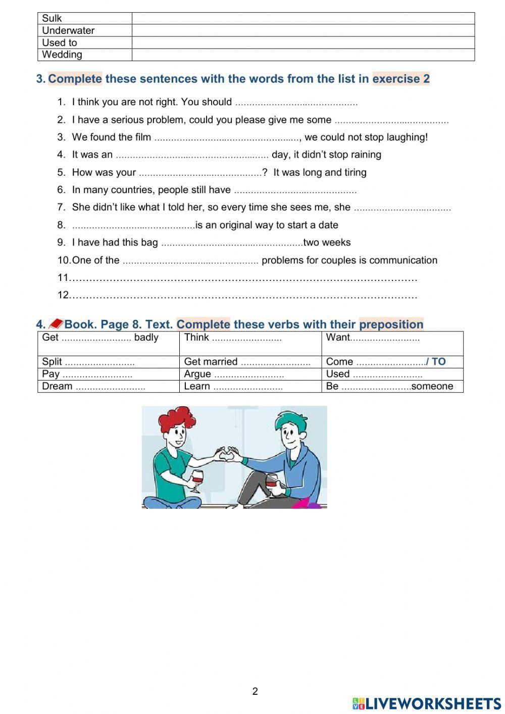 Vocabulary relationships